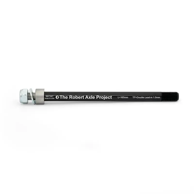 Robert Axle Project 12mm Thru Axle for Kids Trailer in Black-4