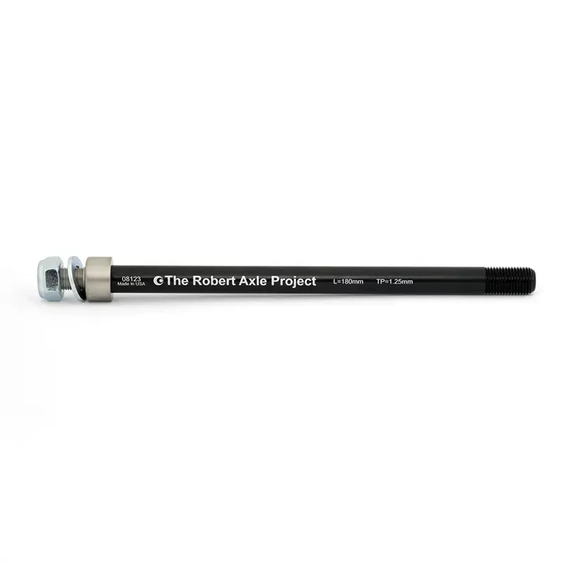Robert Axle Project 12mm Thru Axle for Kids Trailer in Black-5