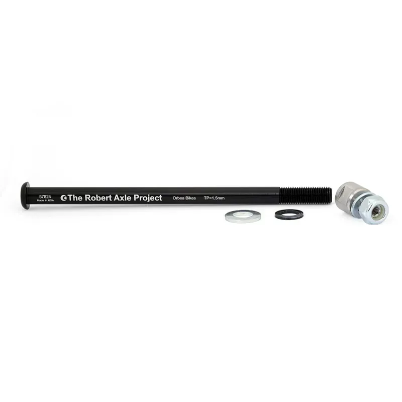 Robert Axle Project 12mm Thru Axle for Kids Trailer in Black-7