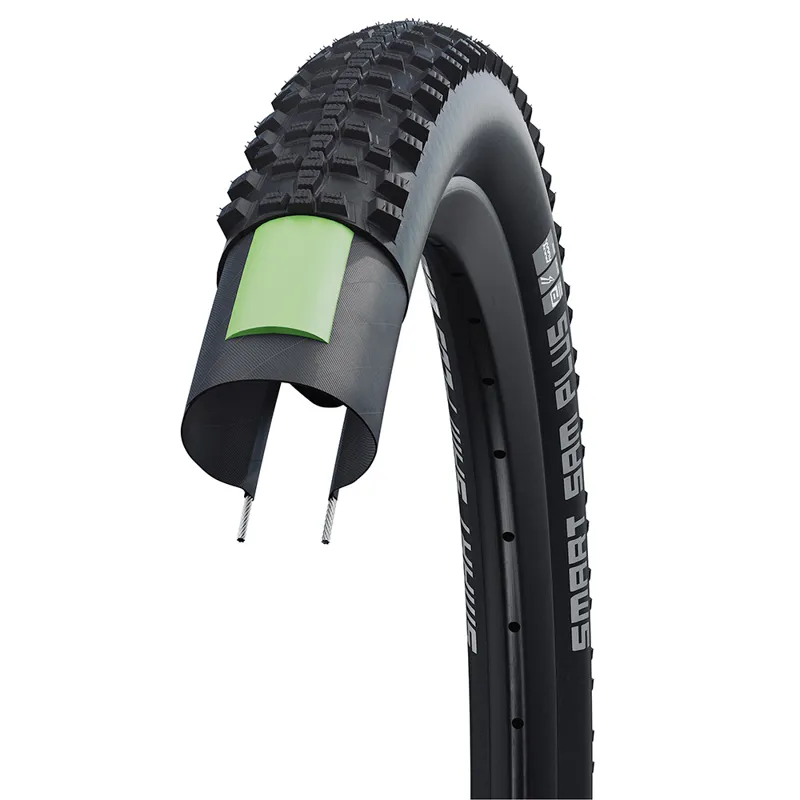 Schwalbe Smart Sam Plus Tire in Black