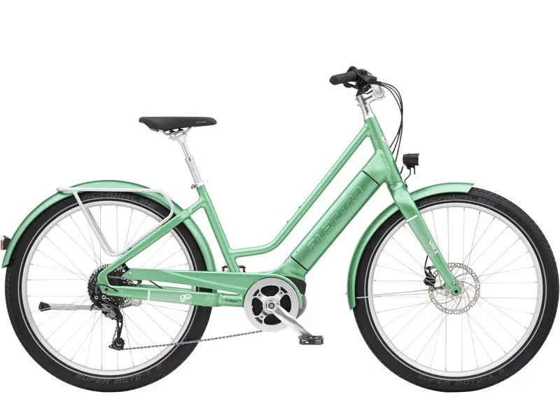 2019 Electra Vale Go 9D EQ Womens Electric Cruiser Bike in Green