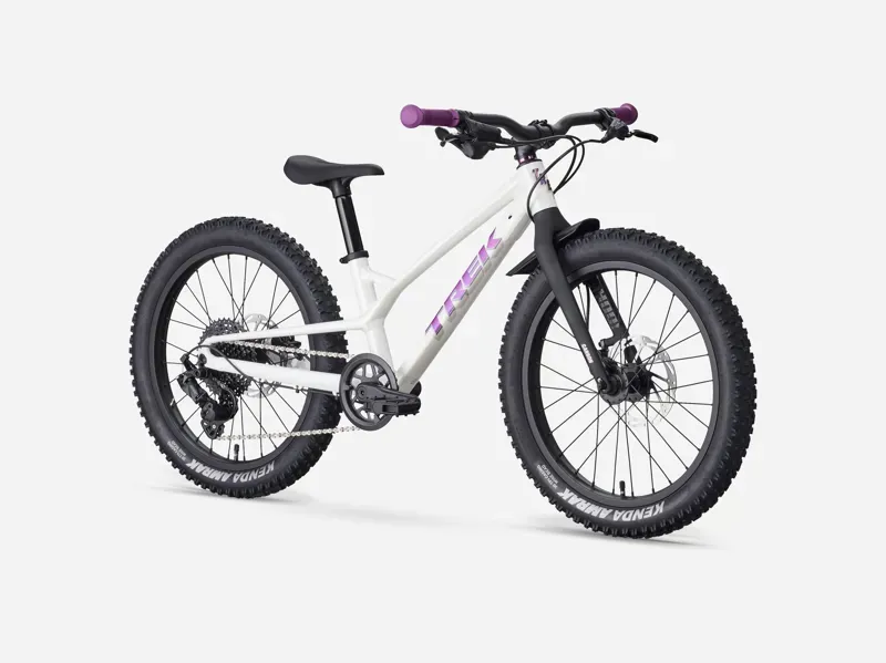 Trek Wahoo 20 Trail Kids Hybrid Bike in Crystal White-1