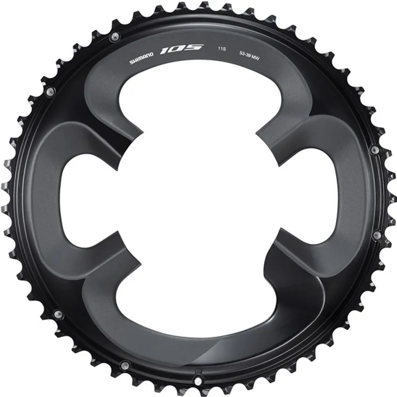 Shimano Spares 105 FC-R7000 11-Speed Chainring in Black-5